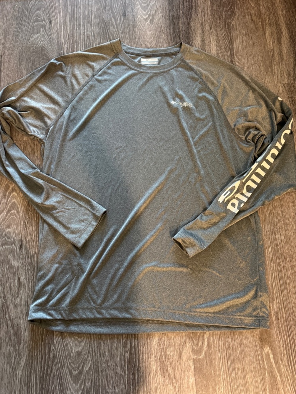 Gray Long Sleeve UPF 50